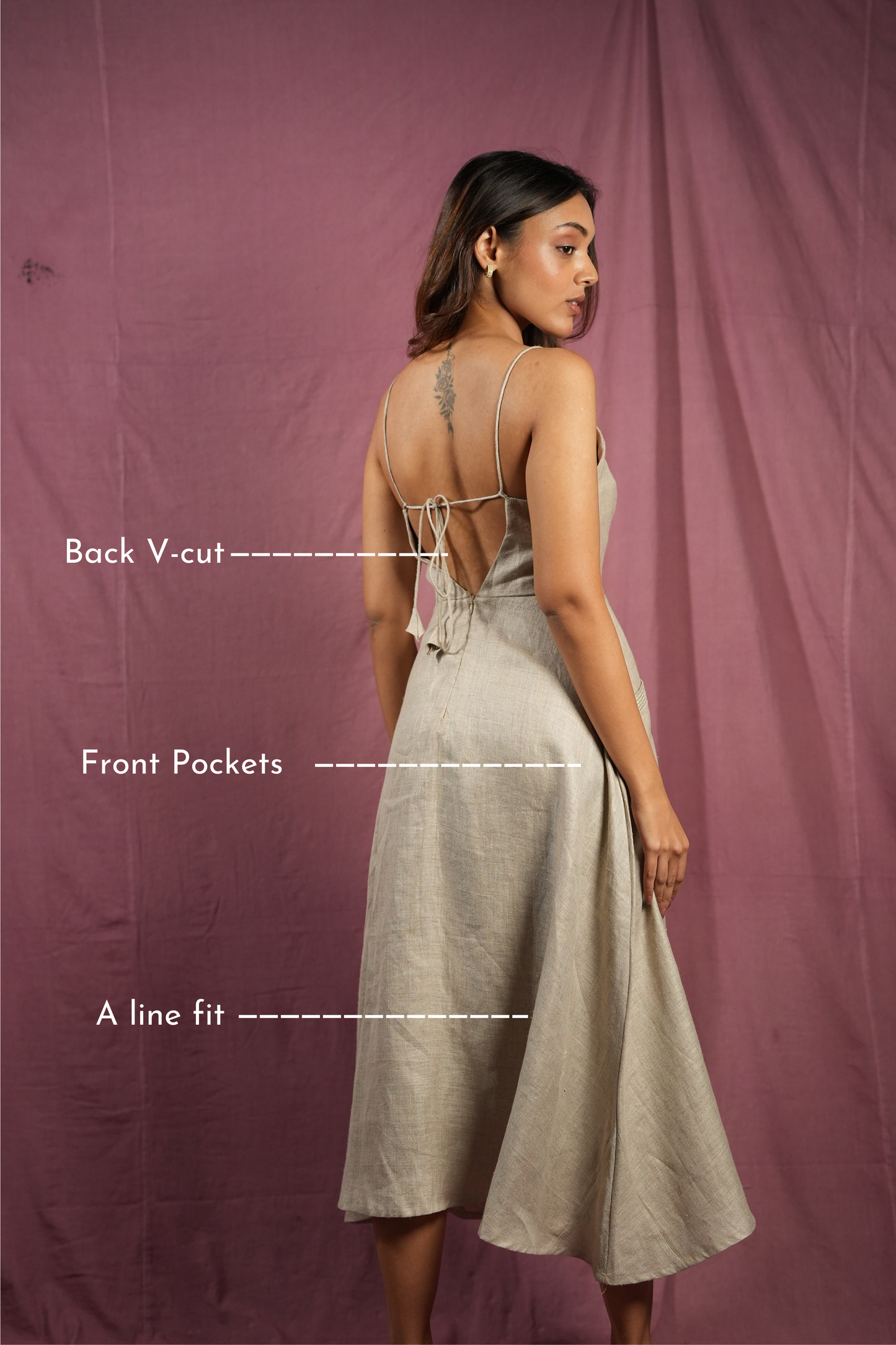 Hempathy triangle dress