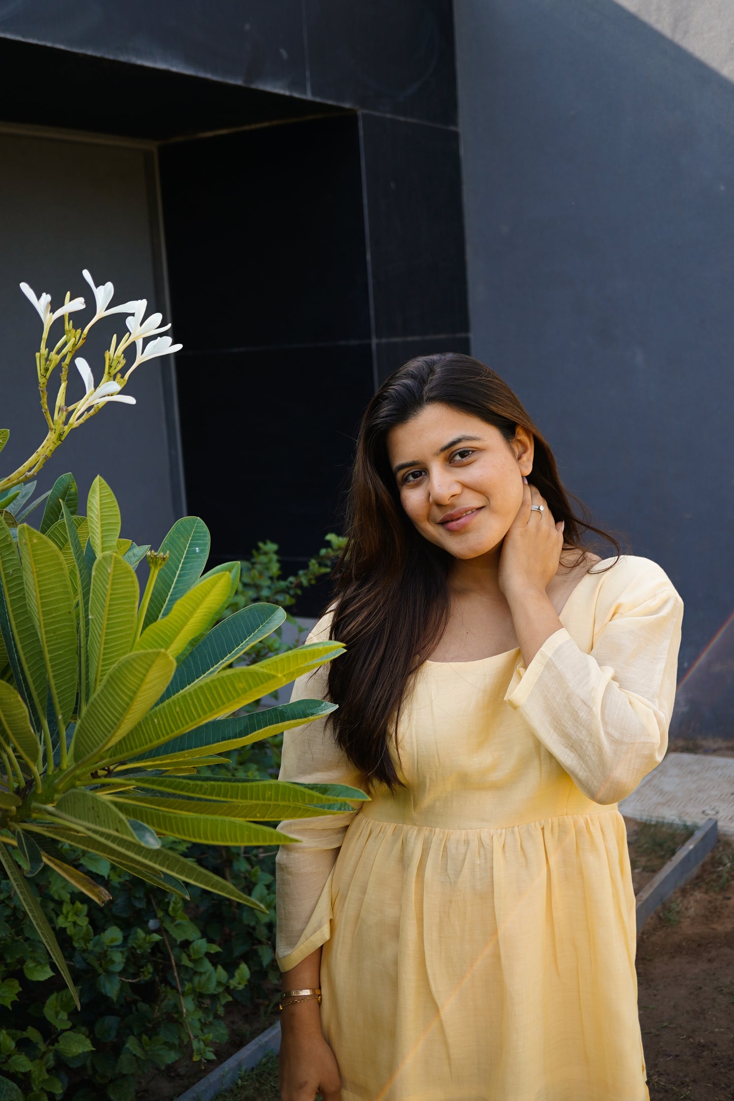 Chanderi Back Net Co-ord Set