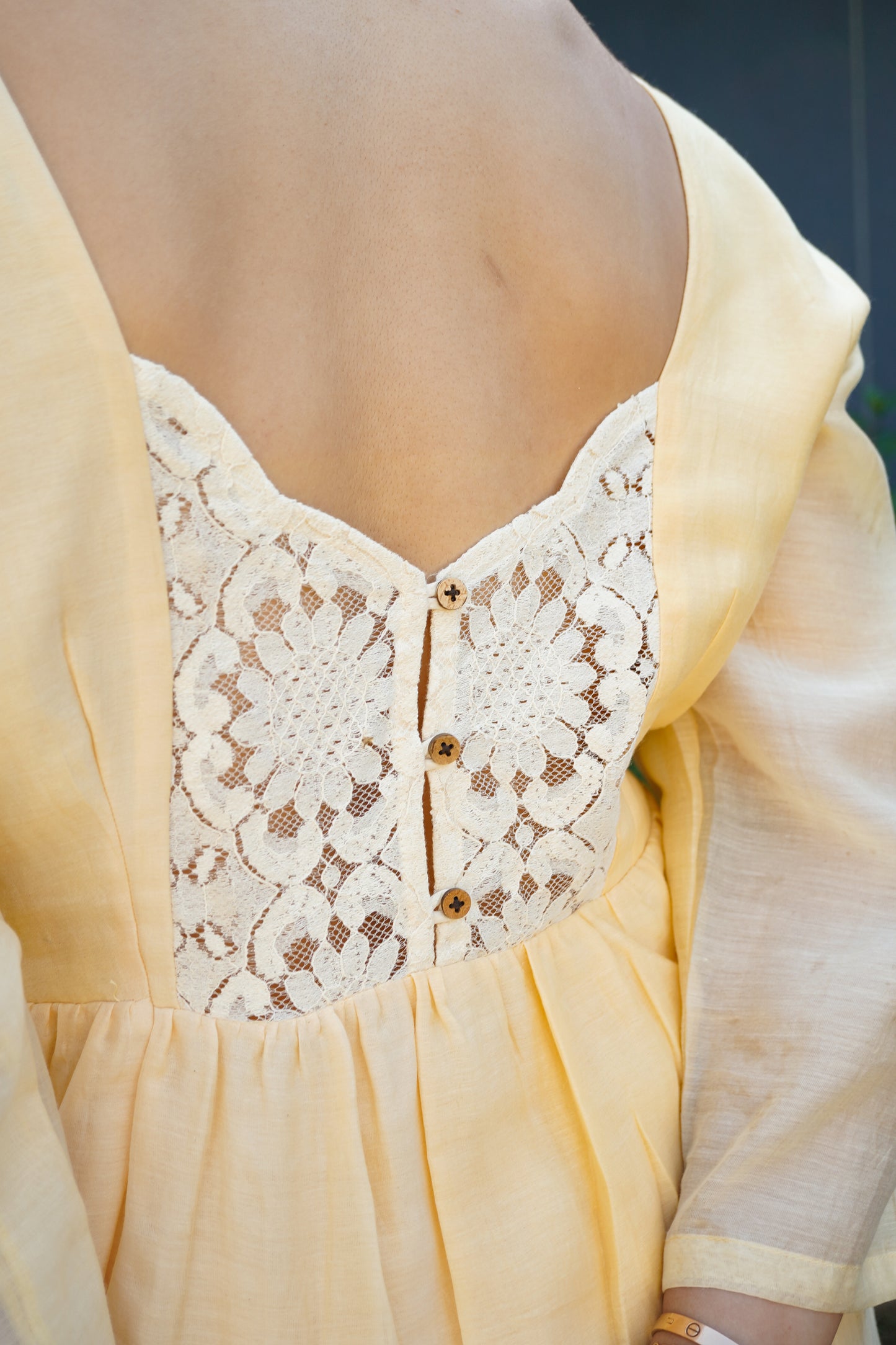 Chanderi Back Net Co-ord Set