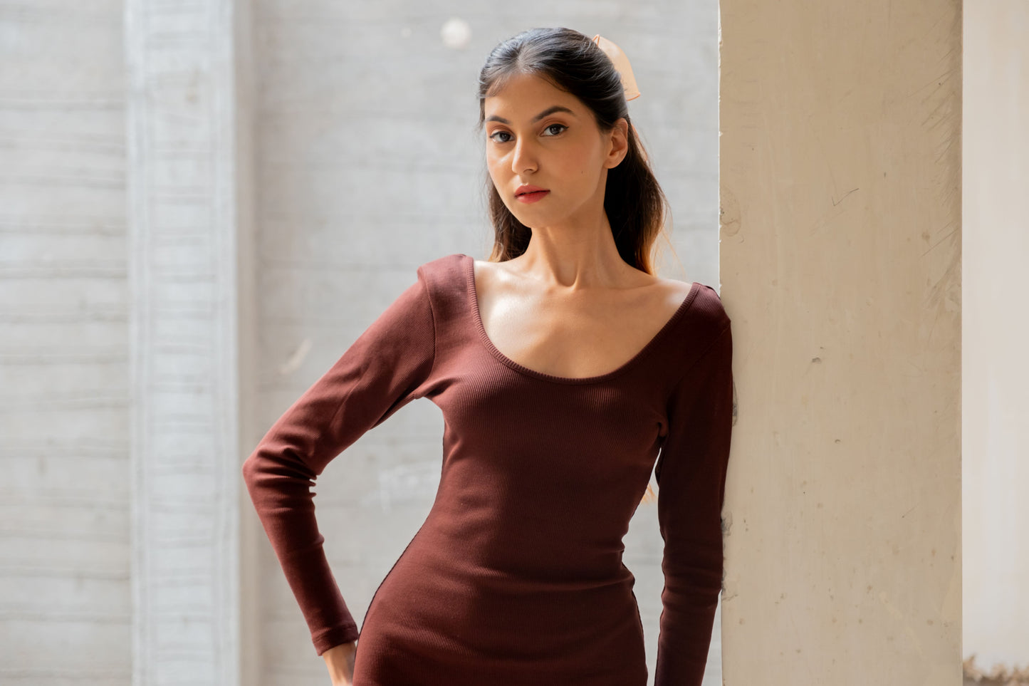 Ribbed Bodycon Dress