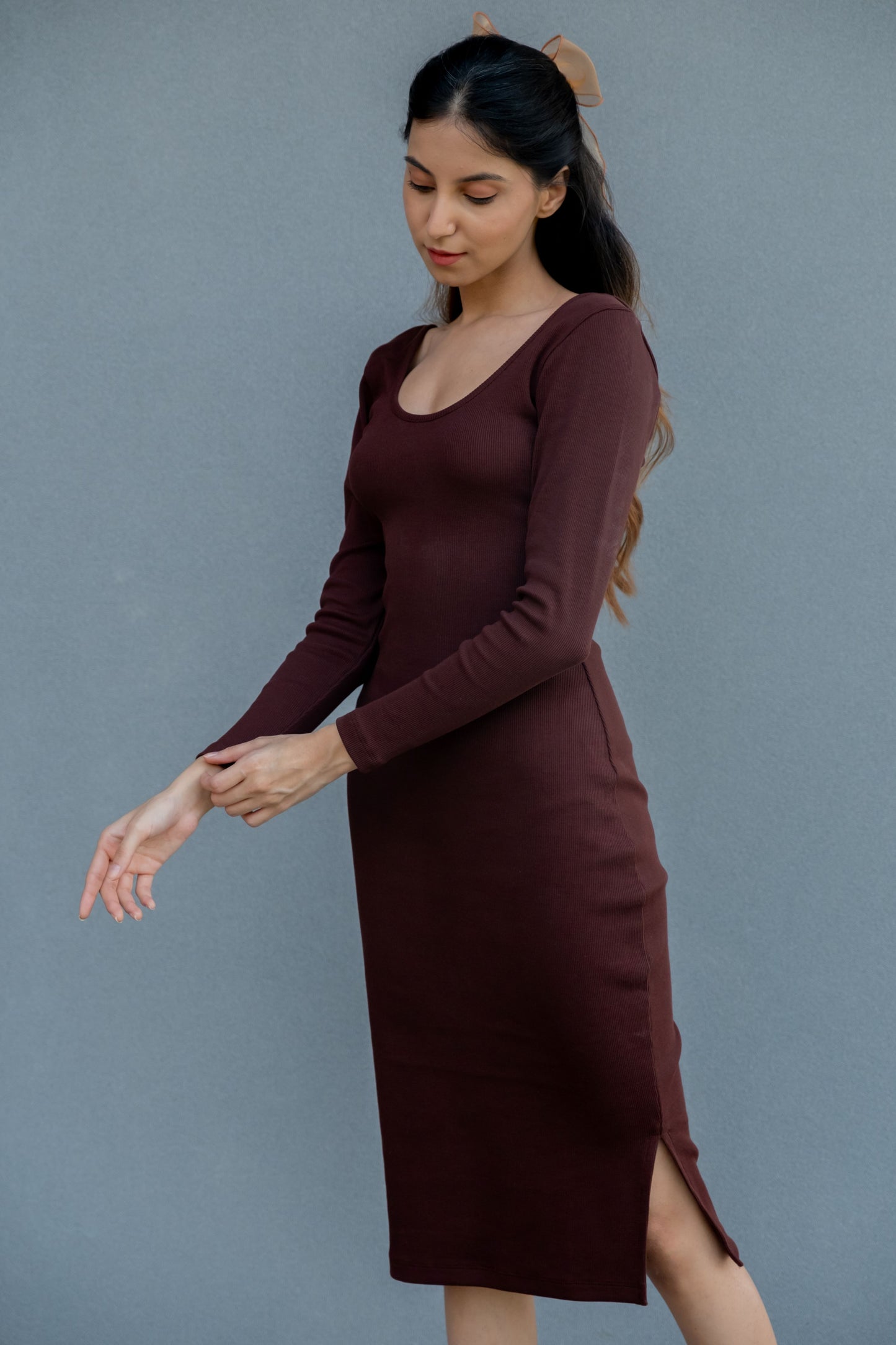 Ribbed Bodycon Dress