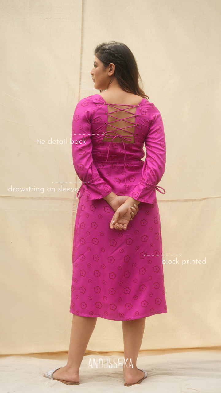 Tencel Floral Country Dress