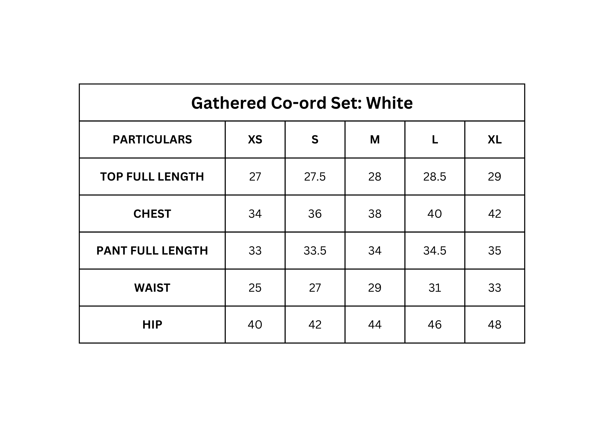 Size Guide Image