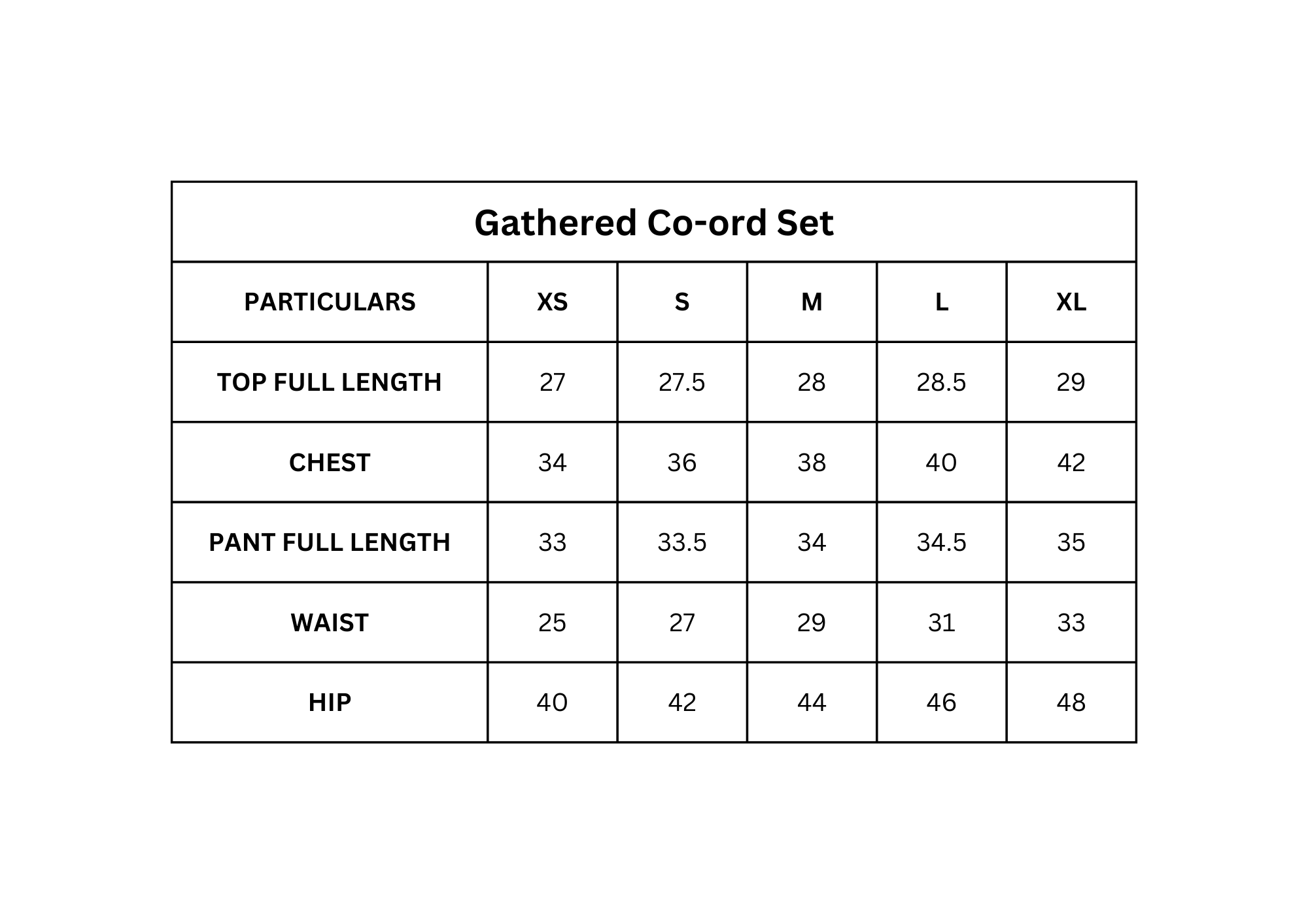 Size Guide Image