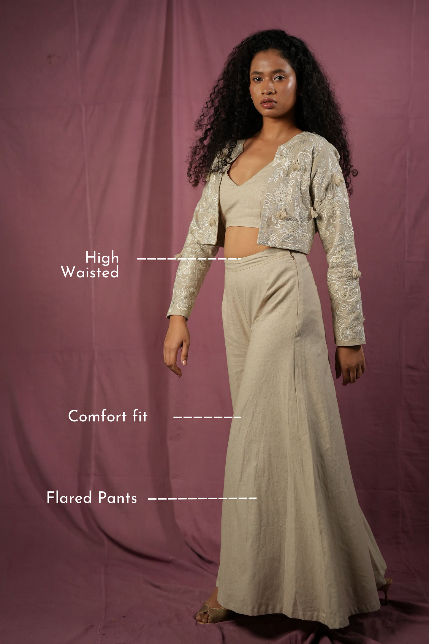 Hemp Lehenga Pants