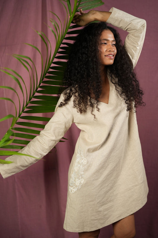 Hemp Kurta Dress