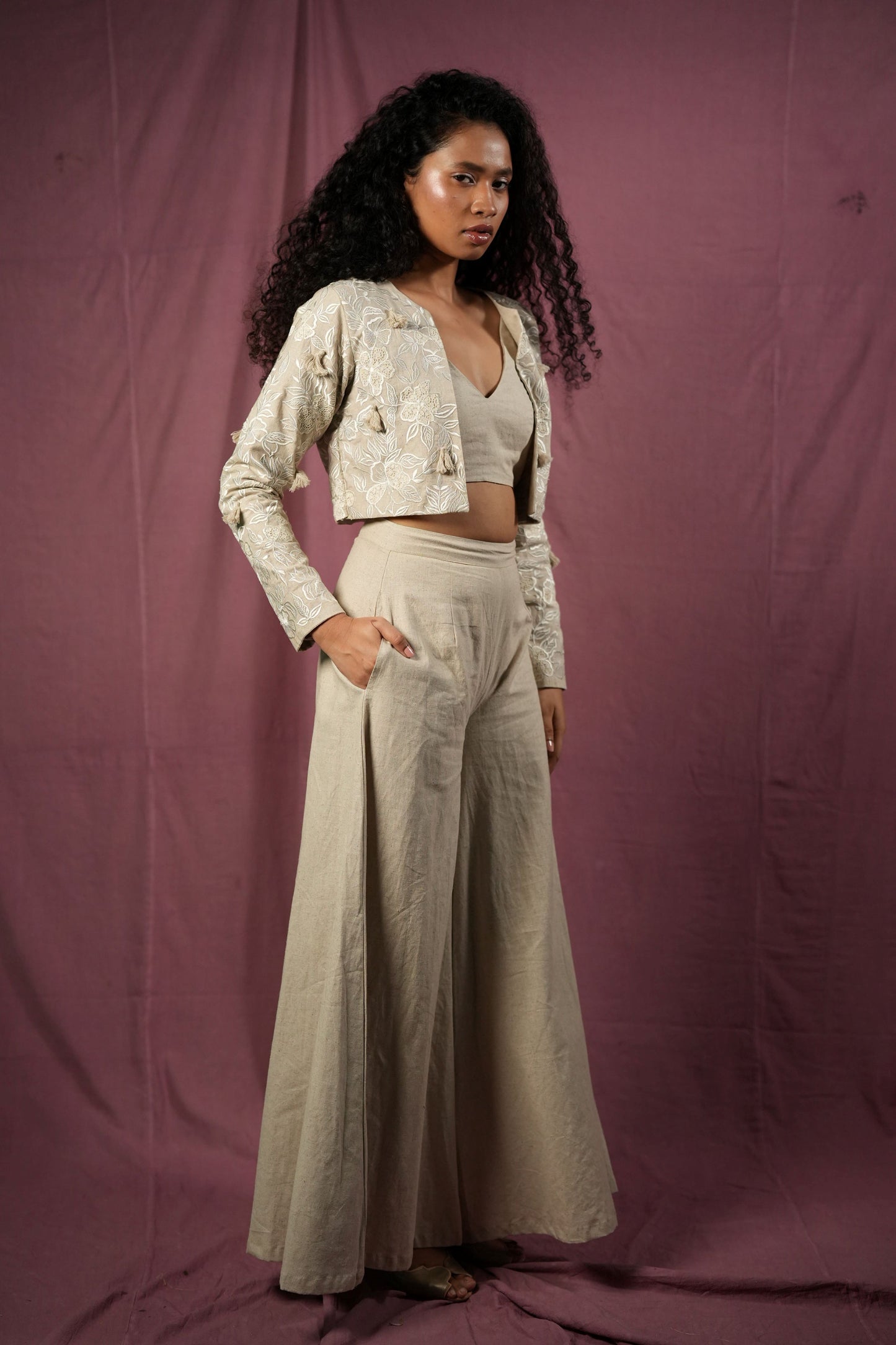 Hemp Lehenga Pants