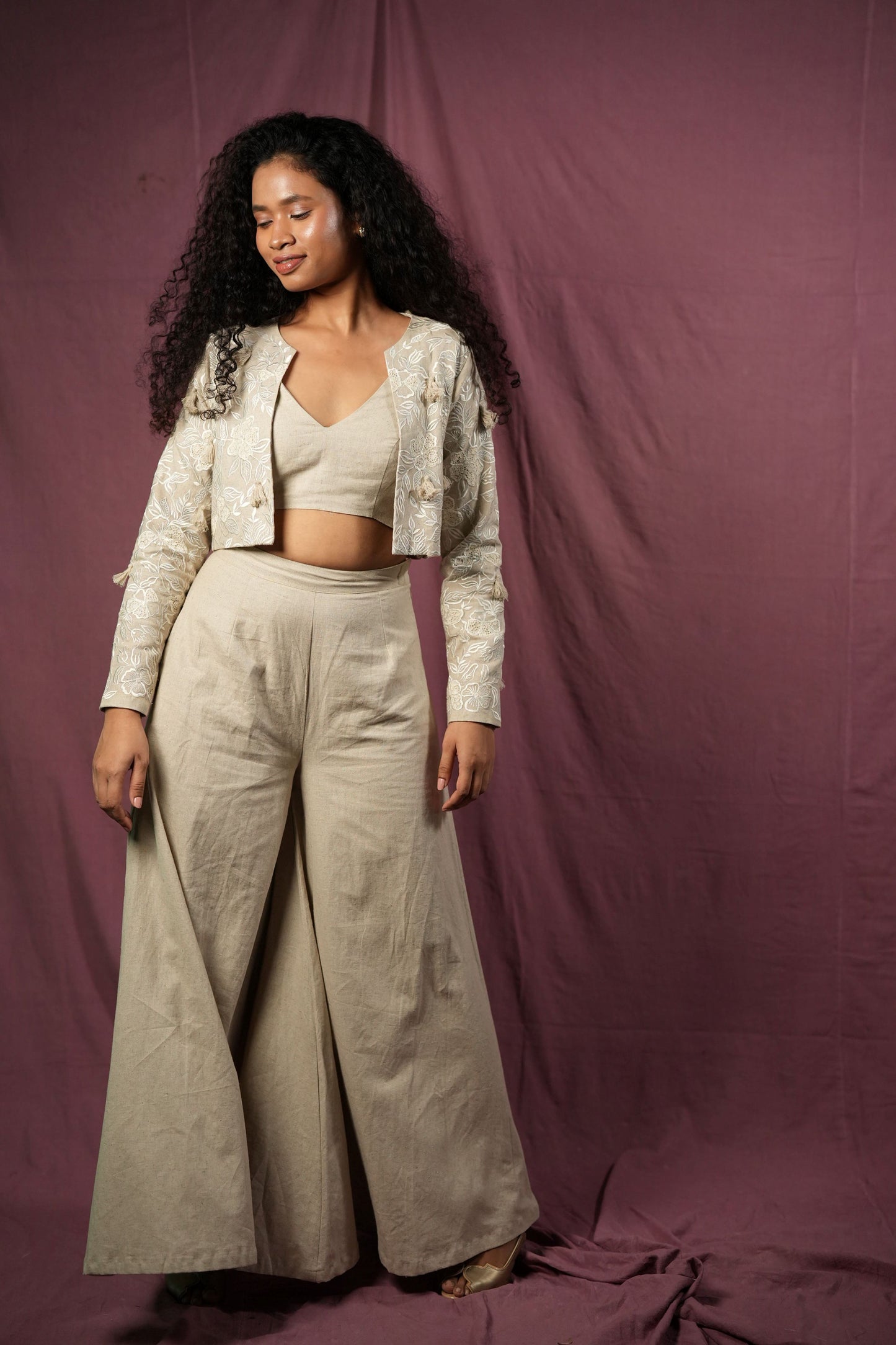 Hemp Lehenga Pants