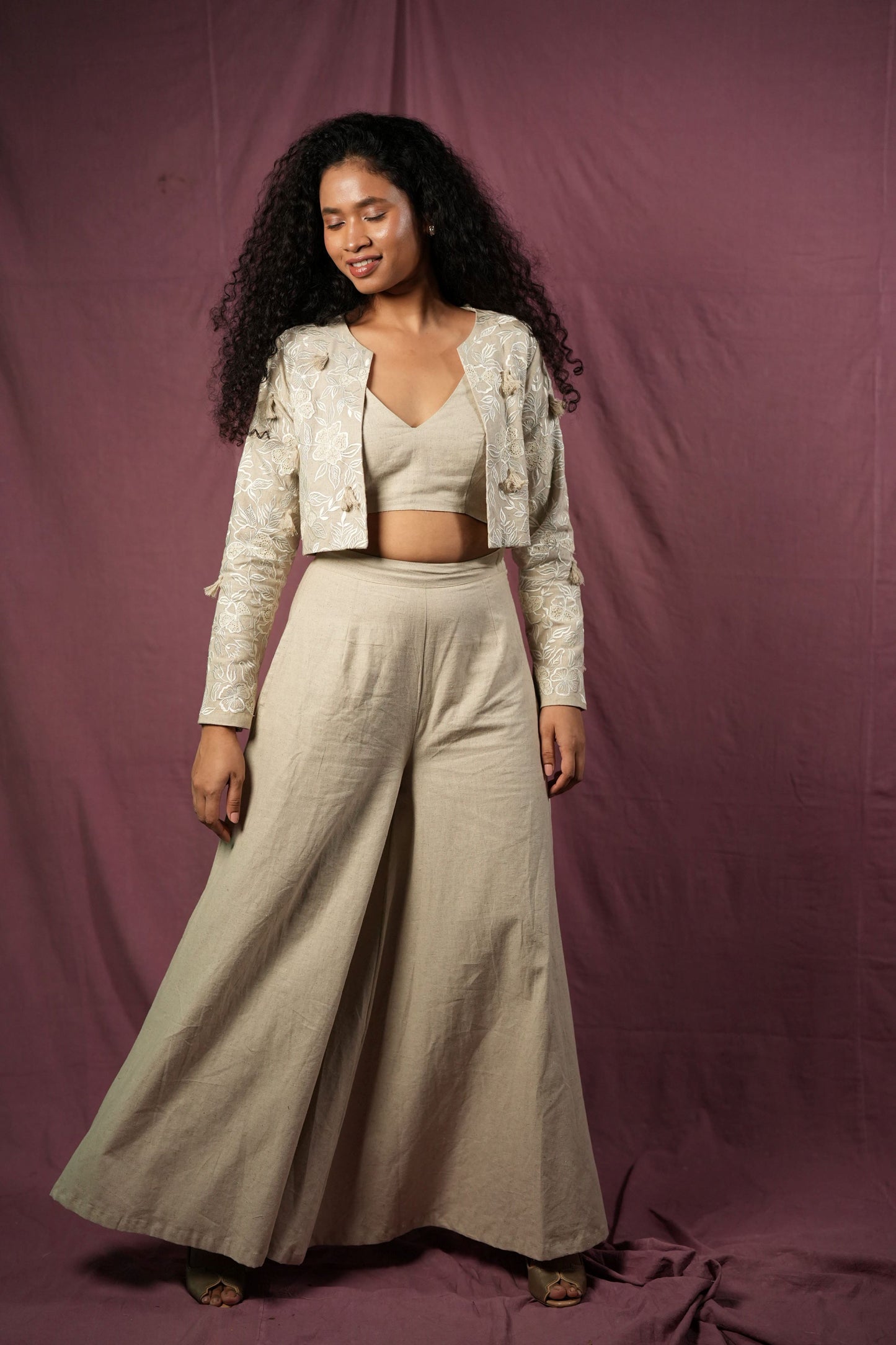 Hemp Lehenga Pants