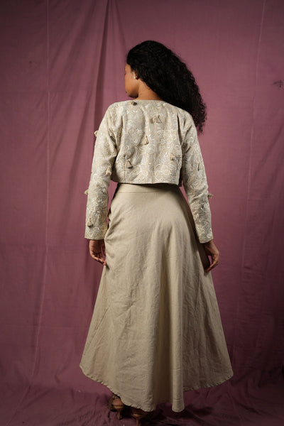 Hempathy Draped Skirt