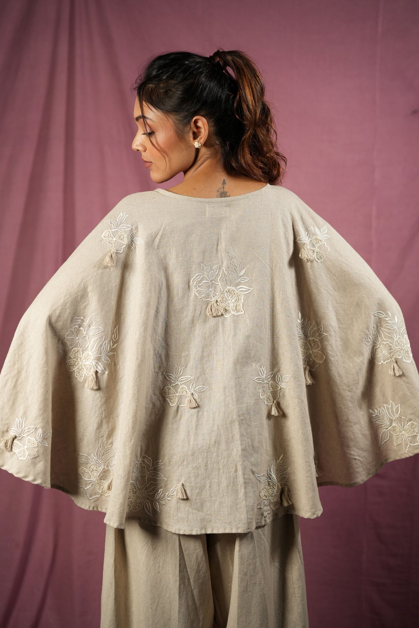 Hempathy Boho Cape