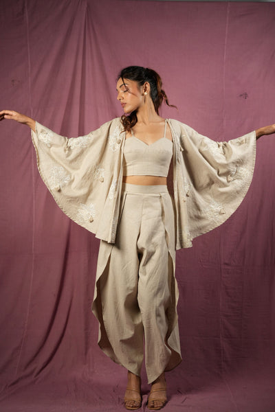 Hempathy Boho Cape