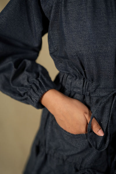 Denim Balloon Dress