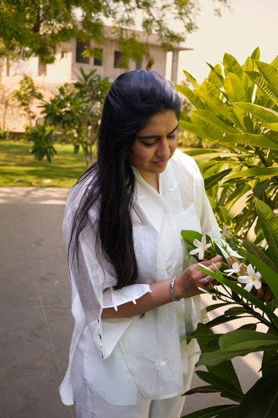 Chanderi Bird Co-ord Set
