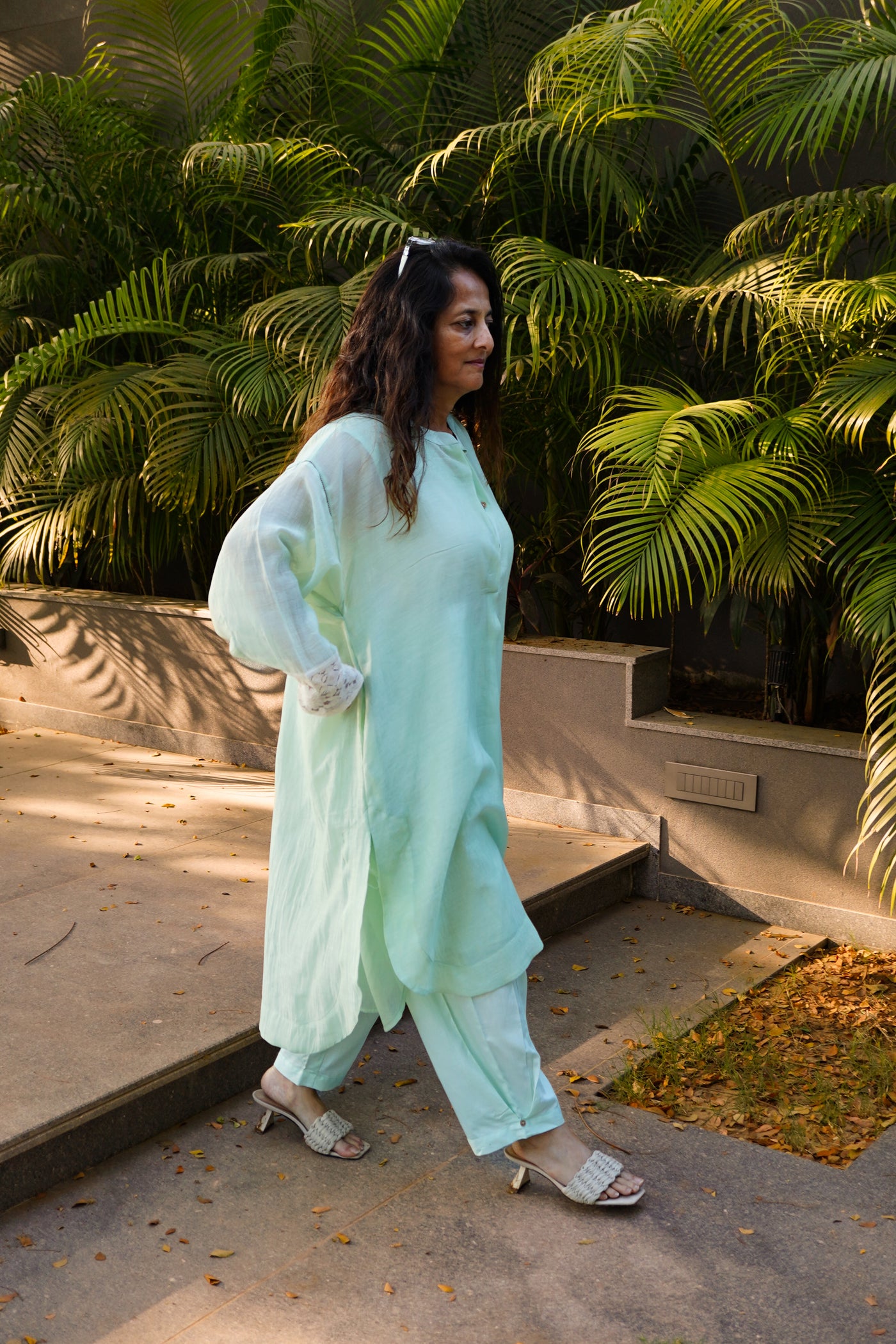 Chanderi Round Bottom Co-ord Set
