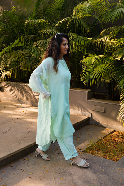 Chanderi Round Bottom Co-ord Set