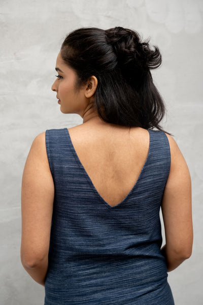 Denim Dungaree Dress