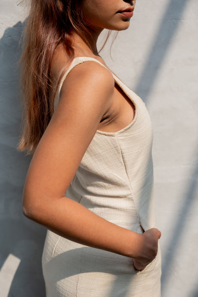 Canvas Mini Dress