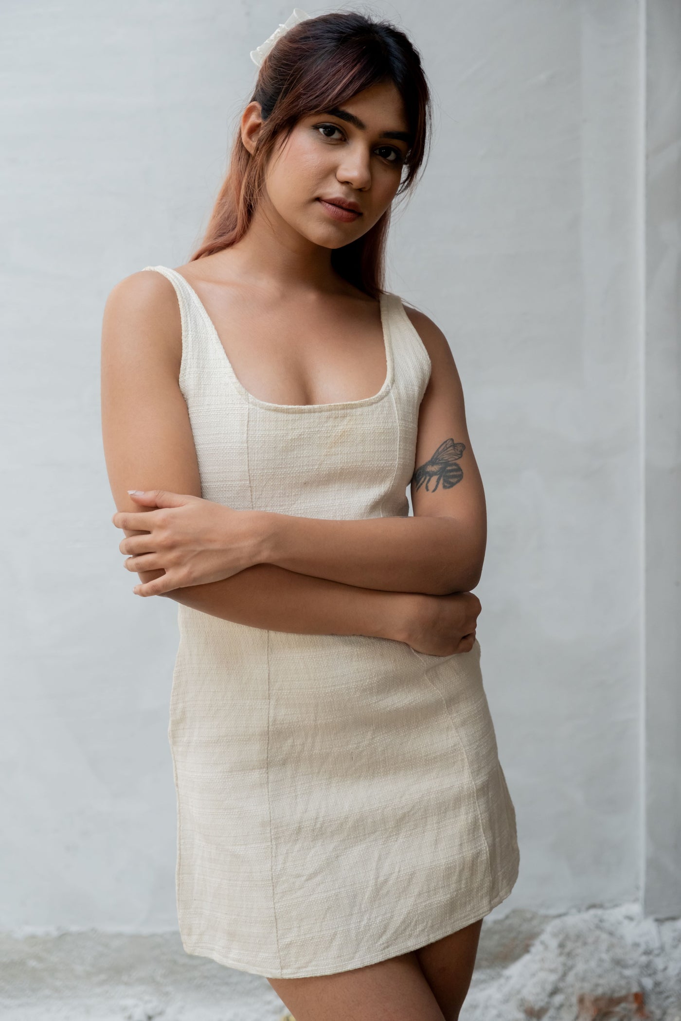 Canvas Mini Dress