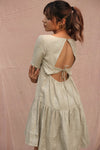 Hemp Backless Dress