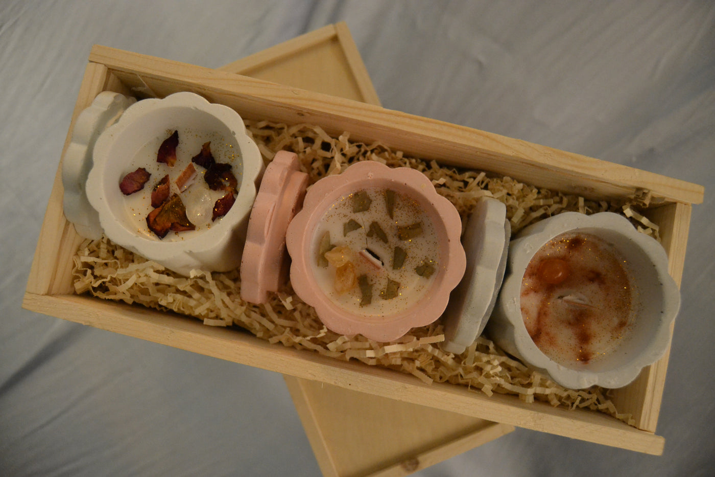 Earth Candle Hamper (set of 3)