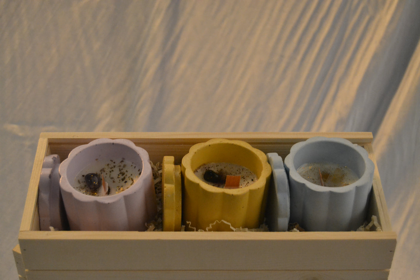 Serene Candle Hamper (Set of 3)
