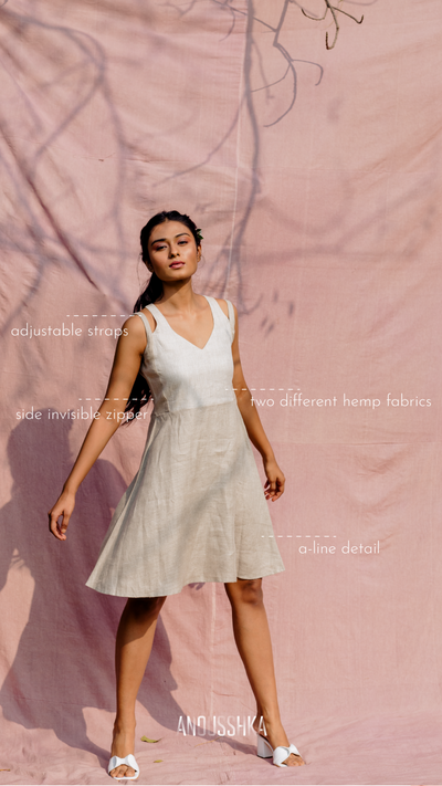Hemp Double Strap Dress