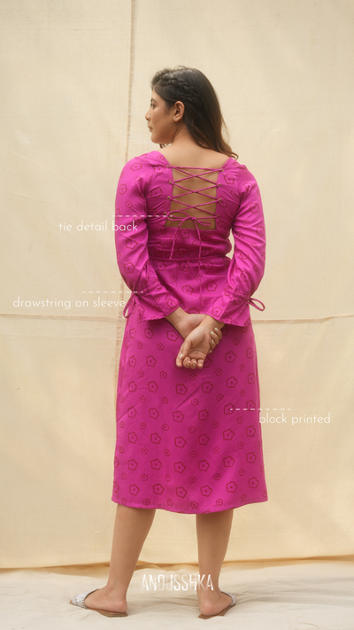 Tencel Floral Country Dress