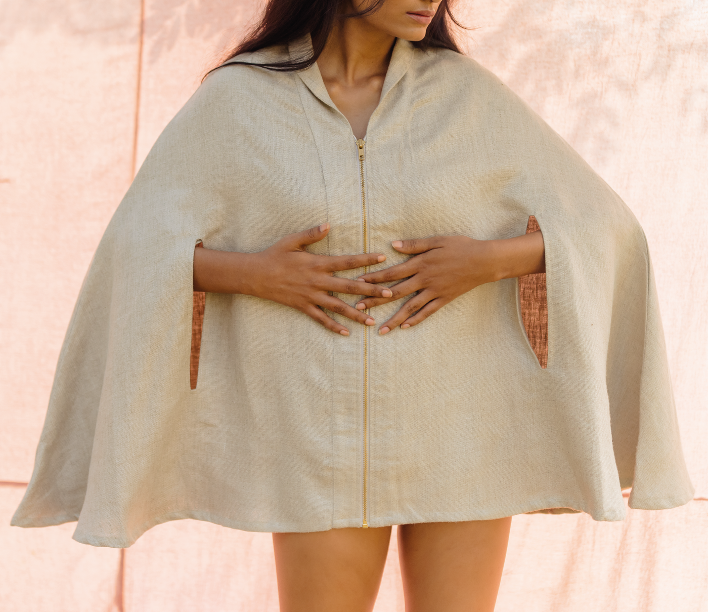 Hemp Cape Jacket