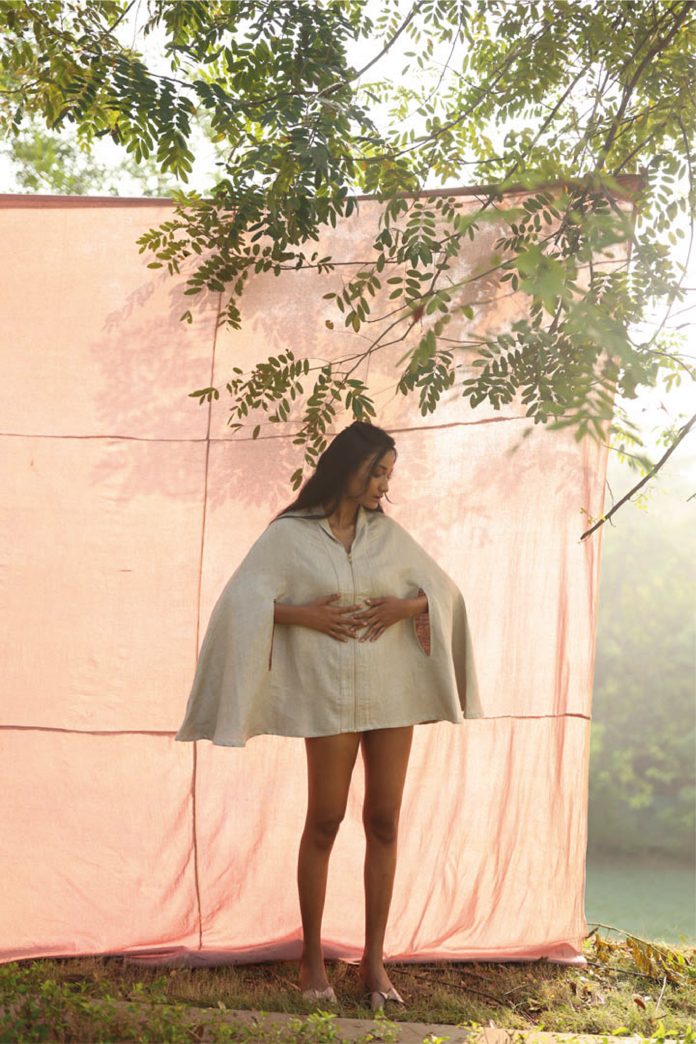Hemp Cape Jacket