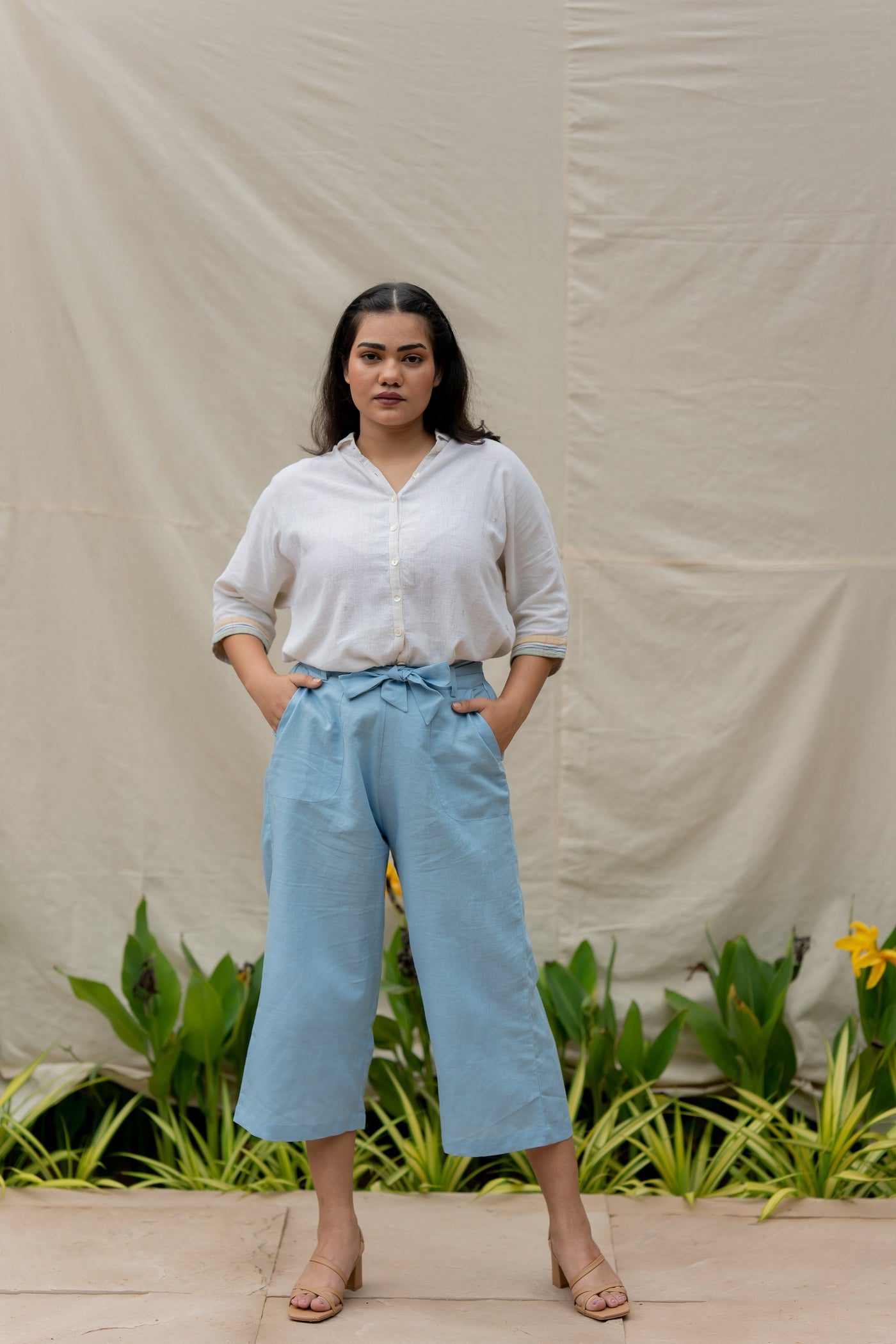 Lincell Tutu Pants- Blue Mist