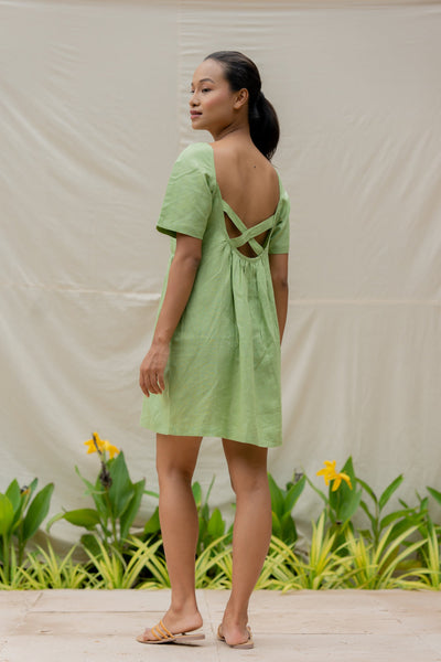 Lincell Casual Sundress-Moss Green