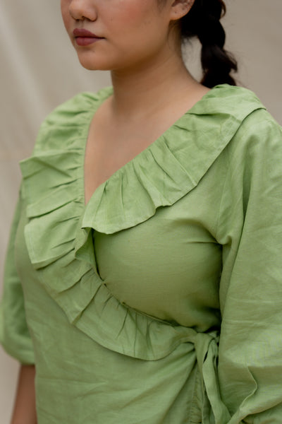 Lincell wrap around dress
