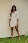 Hemp wrap around dress