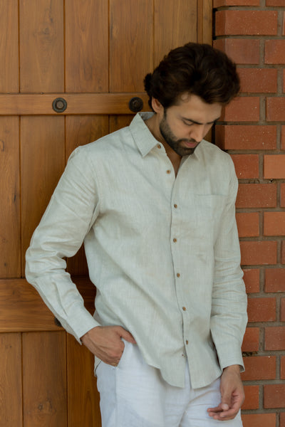 Hemp Regular menswear shirt
