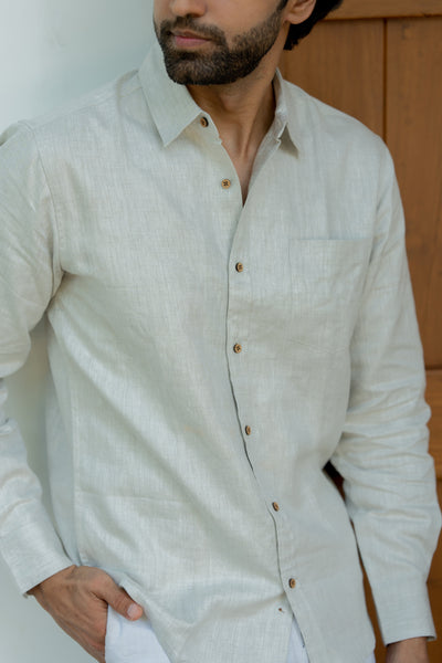Hemp Regular menswear shirt