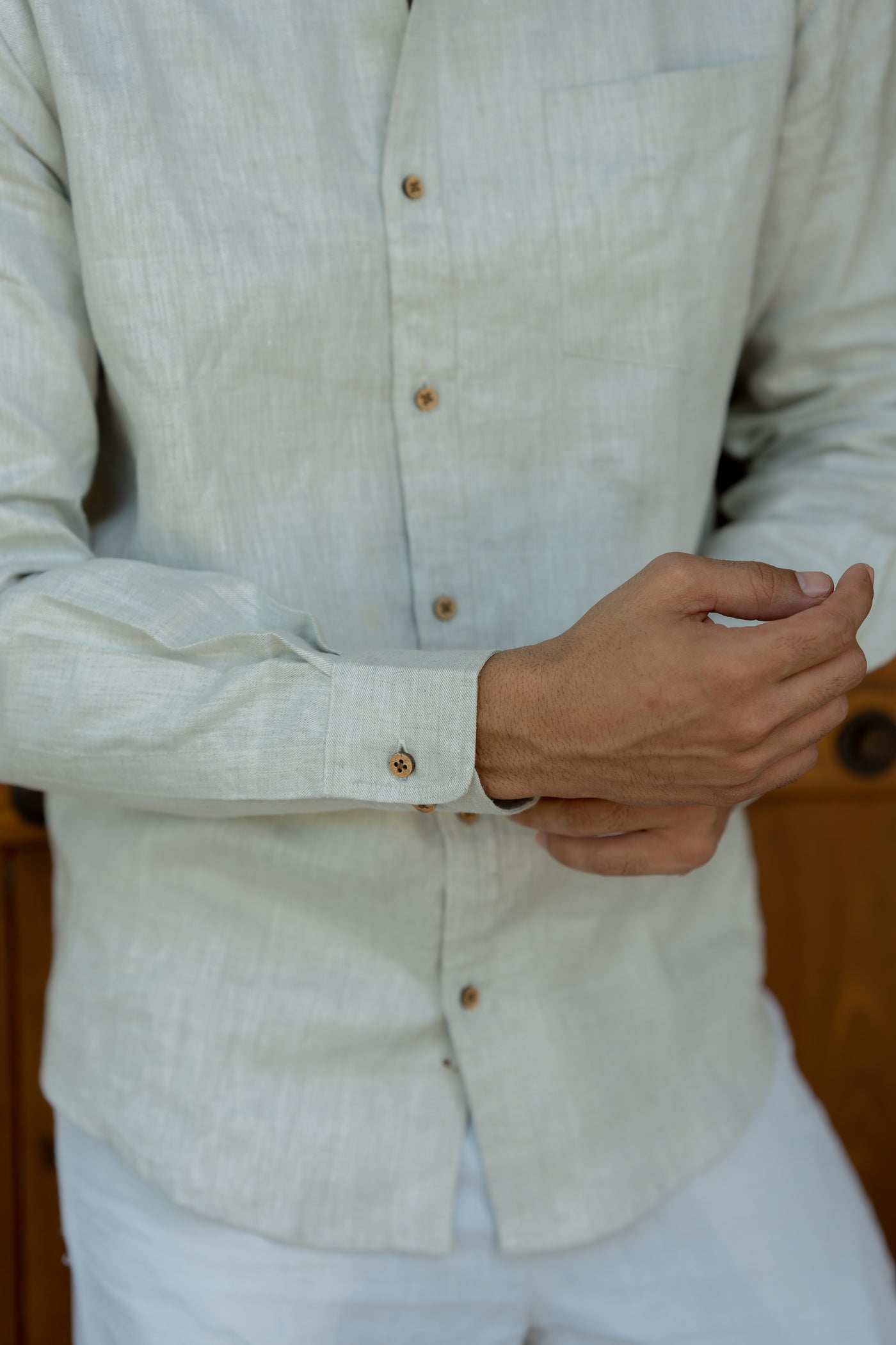 Hemp Regular menswear shirt