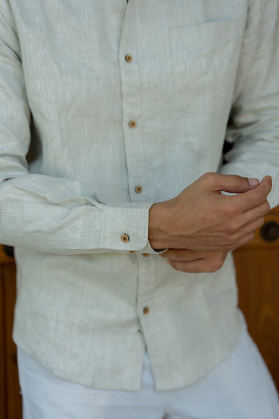Hemp Regular menswear shirt