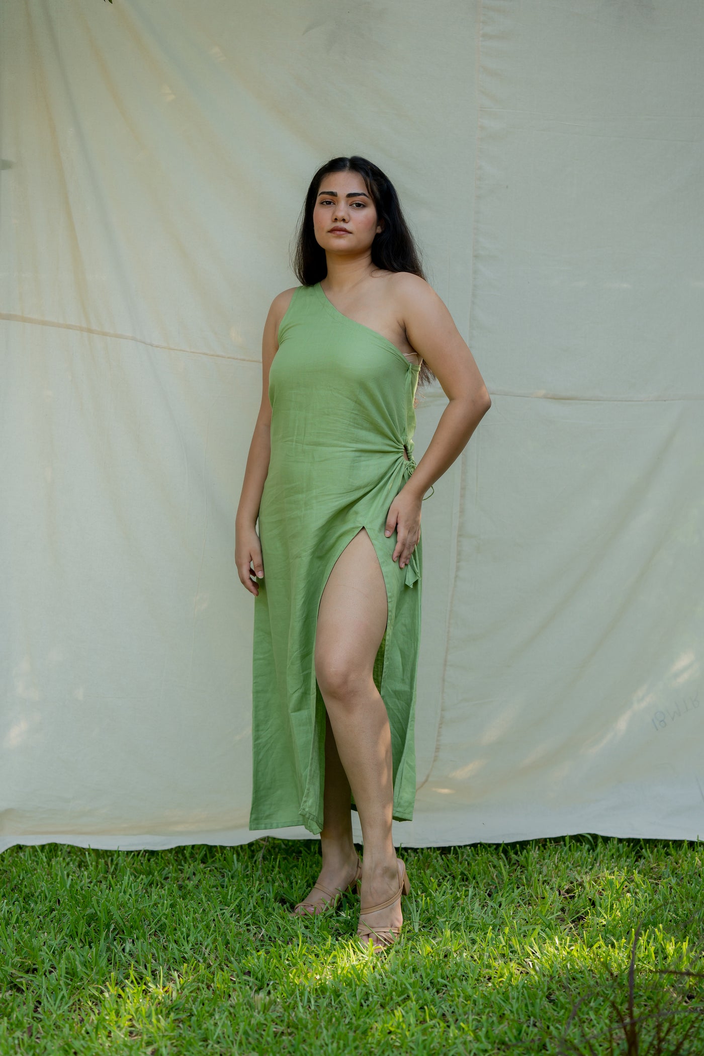 Lincell One shoulder dress