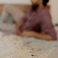 Off White Crochet Throw