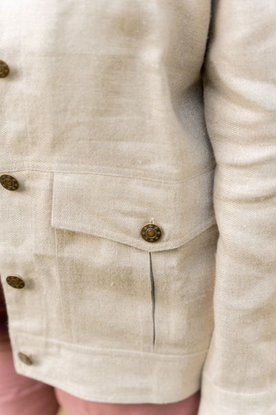 Oversized Hemp Jacket