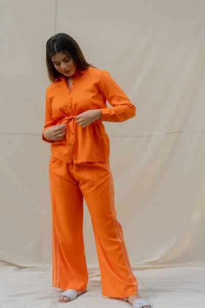 Tencel Drawstring Shirt