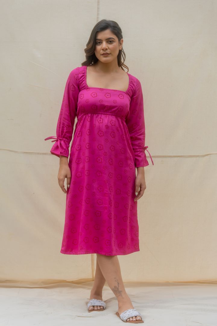 Tencel Floral Country Dress