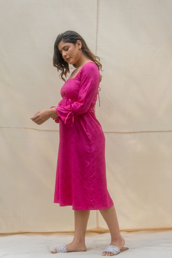 Tencel Floral Country Dress