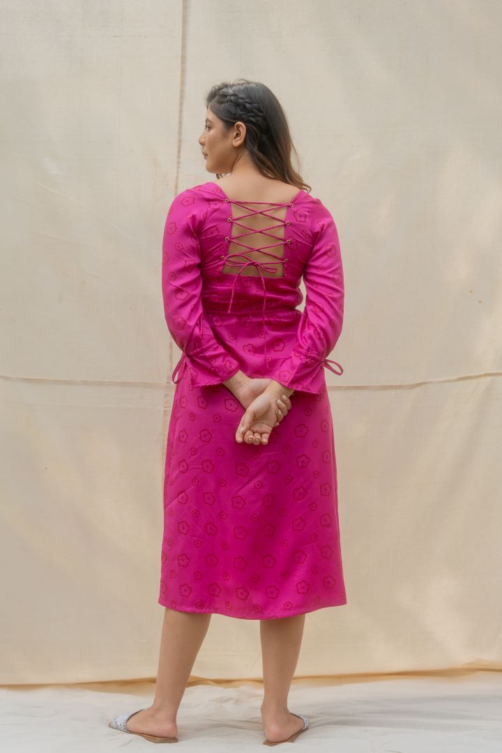 Tencel Floral Country Dress