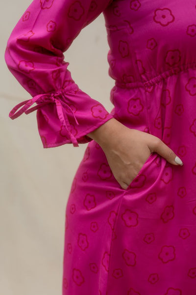 Tencel Floral Country Dress