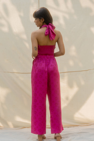 Tencel Floral Printed Party Joggers