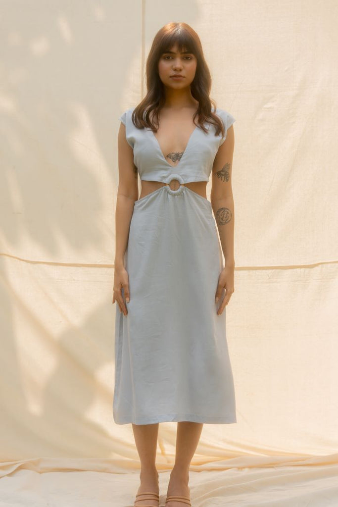 white christmas dresses Tencel Cocktail Dress – anousshka.com