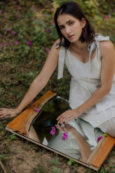 Hemp 3 tier dress