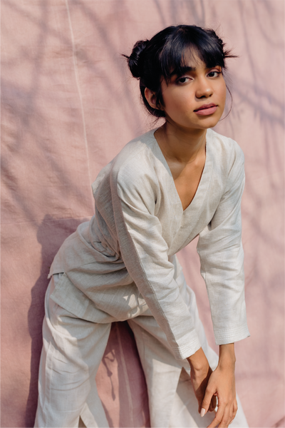 Hemp Drawstring top
